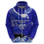 Personalised American Samoa Fautasi Race Hoodie Eagle With Polynesian Pattern LT14 - Polynesian Pride