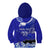 Personalised American Samoa Fautasi Race Kid Hoodie Eagle With Polynesian Pattern LT14 - Polynesian Pride