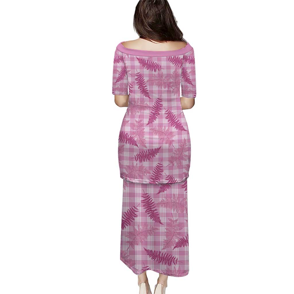 Purple Palaka Hawaii Palapalai Family Matching Puletasi and Hawaiian Shirt Hawaiian Fern LT14 - Polynesian Pride