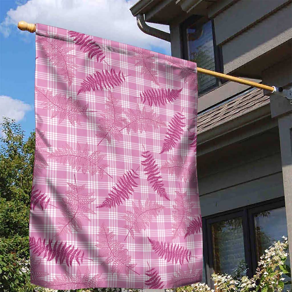 Purple Palaka Hawaii Palapalai Garden Flag Hawaiian Fern - Polynesian Pride
