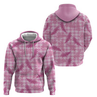 Purple Palaka Hawaii Palapalai Hoodie Hawaiian Fern - Polynesian Pride