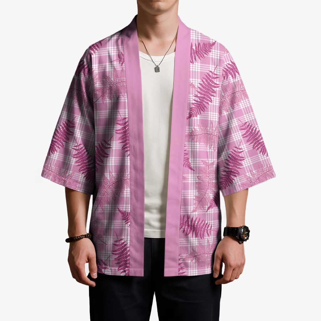 Purple Palaka Hawaii Palapalai Kimono Hawaiian Fern - Polynesian Pride