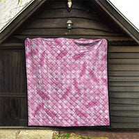 Purple Palaka Hawaii Palapalai Quilt Hawaiian Fern - Polynesian Pride