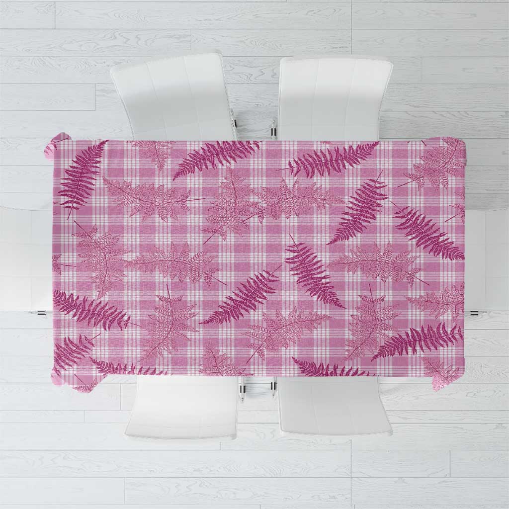 Purple Palaka Hawaii Palapalai Tablecloth Hawaiian Fern - Polynesian Pride