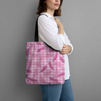 Purple Palaka Hawaii Palapalai Tote Bag Hawaiian Fern LT14 - Polynesian Pride