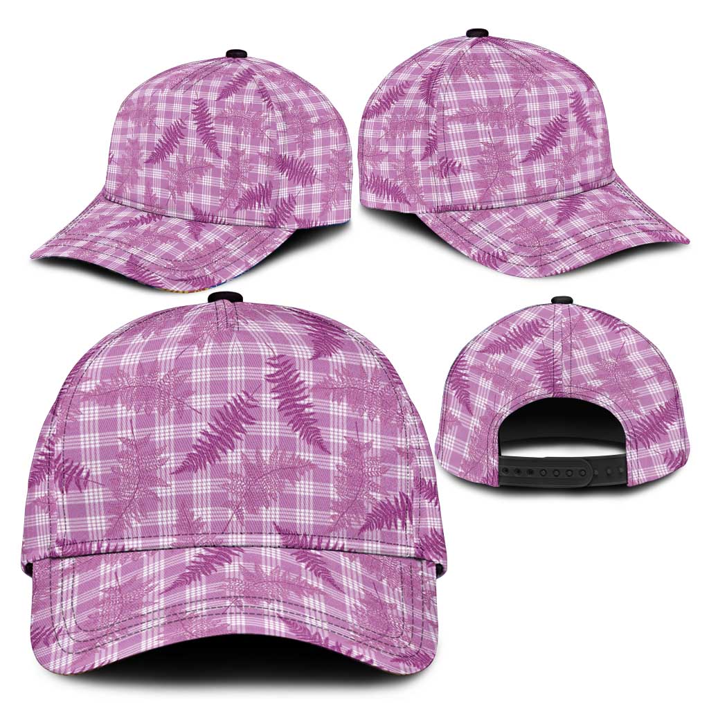 Pink Palaka Hawaii Palapalai Classic Cap Hawaiian Fern