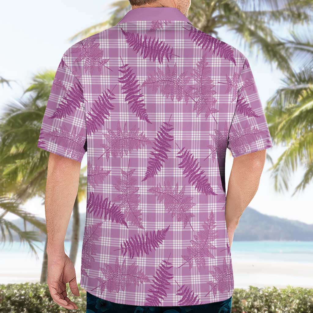 Pink Palaka Hawaii Palapalai Hawaiian Shirt Hawaiian Fern - Polynesian Pride
