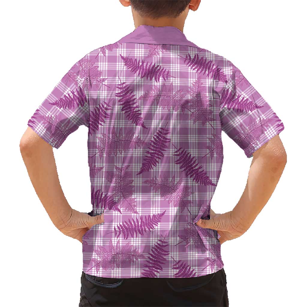 Pink Palaka Hawaii Palapalai Hawaiian Shirt Hawaiian Fern - Polynesian Pride