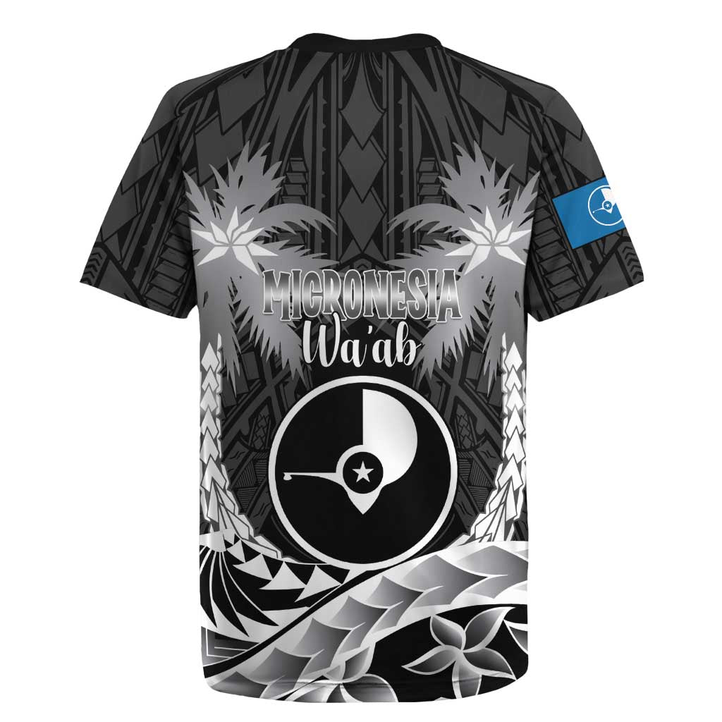 FSM Yap Day Rugby Jersey 2025 Wa'ab Micronesia Black Color