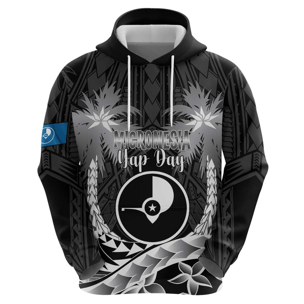 FSM Yap Day Zip Hoodie 2025 Wa'ab Micronesia Black Color