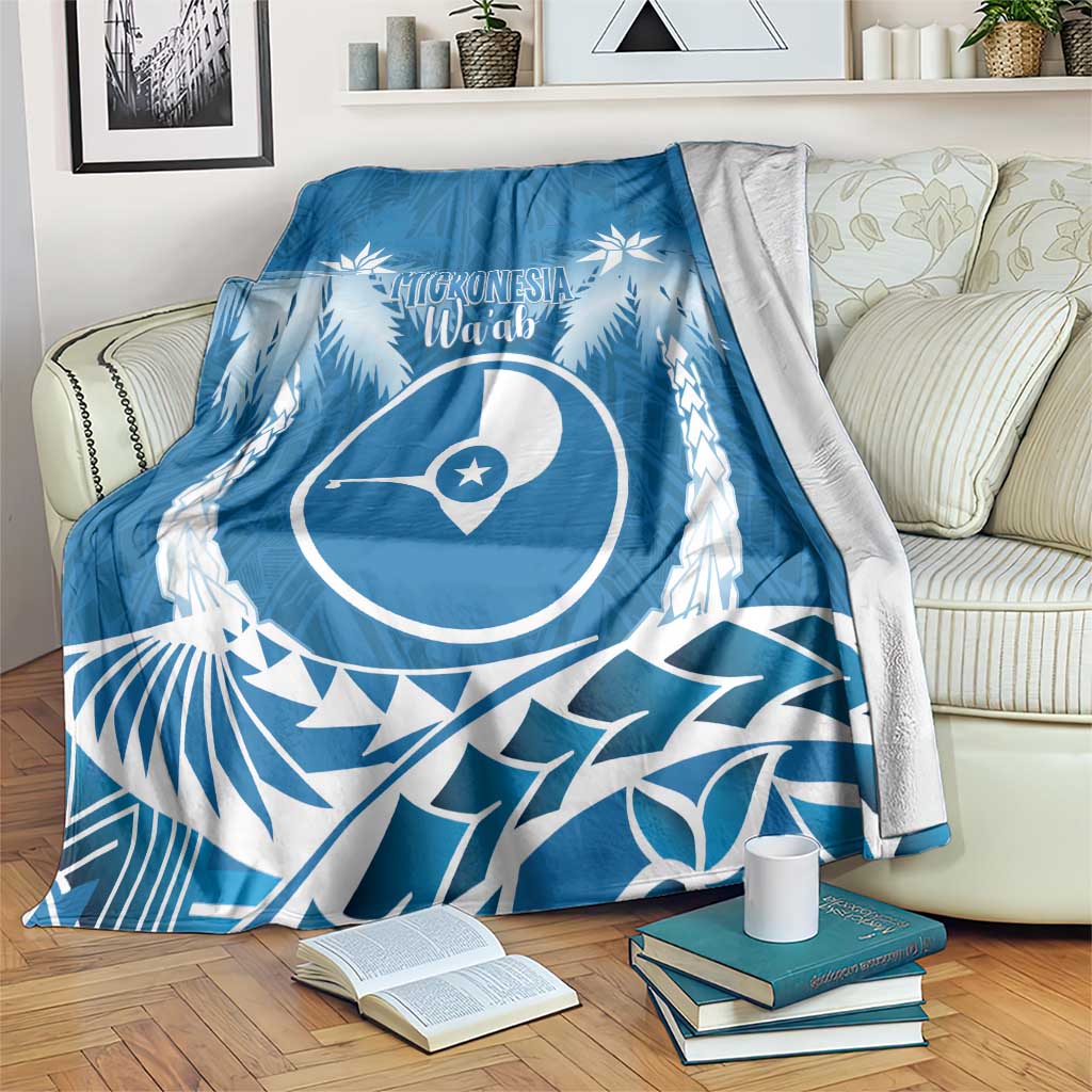 FSM Yap Day Blanket 2025 Wa'ab Micronesia Flag Color