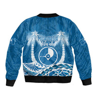 FSM Yap Day Bomber Jacket 2025 Wa'ab Micronesia Flag Color