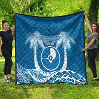FSM Yap Day Quilt 2025 Wa'ab Micronesia Flag Color