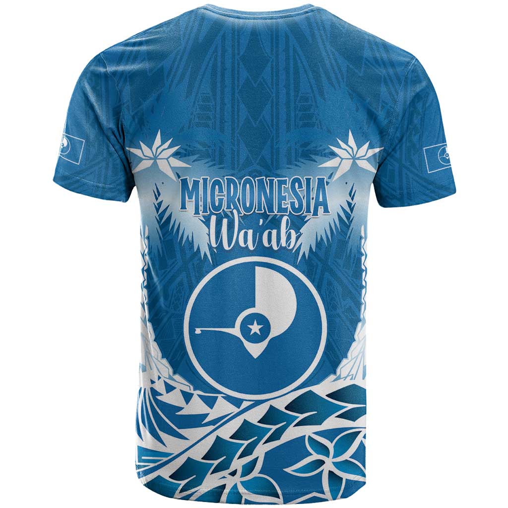 FSM Yap Day T Shirt 2025 Wa'ab Micronesia Flag Color