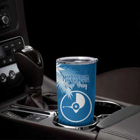 FSM Yap Day Tumbler Cup 2025 Wa'ab Micronesia Flag Color