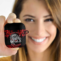 Personalised Aotearoa Bulldog AirPods Case NZ Maori Tattoo - Polynesian Pride