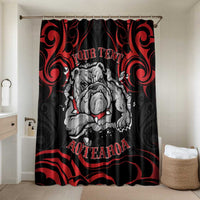 Personalised Aotearoa Bulldog Bathroom Set NZ Maori Tattoo - Polynesian Pride