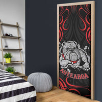 Aotearoa Bulldog Door Cover NZ Maori Tattoo - Polynesian Pride