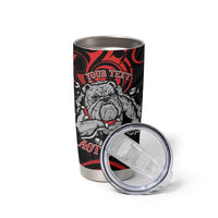 Personalised Aotearoa Bulldog Tumbler Cup NZ Maori Tattoo