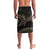 Gold Aloha Hawaii Lavalava Snorkeling With Sea Turtle Polynesian Pattern