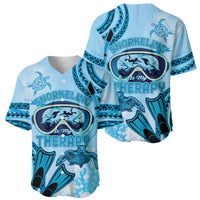Hawaii Sea Turtle Snorkeling Is My Therapy Baseball Jersey