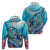 Hawaii Snorkeling Honu Turtle Hoodie Under The Ocean Vibes LT14