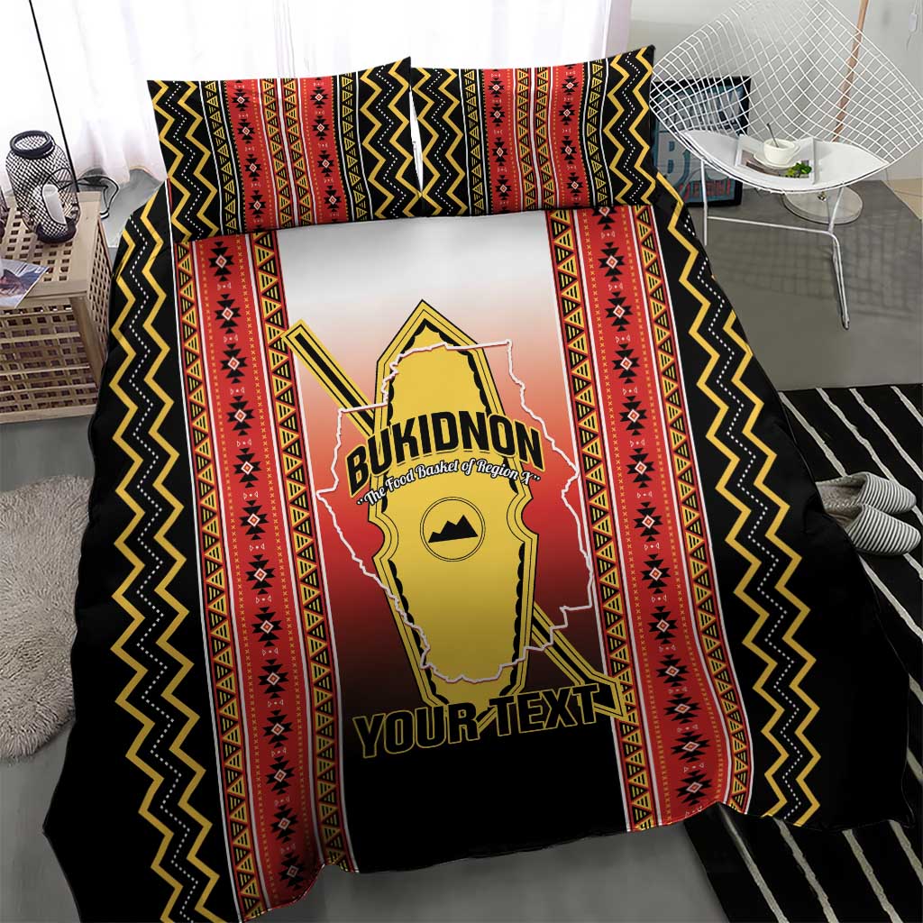 Personalised Bukidnon Philippines Bedding Set The Food Basket of Region X