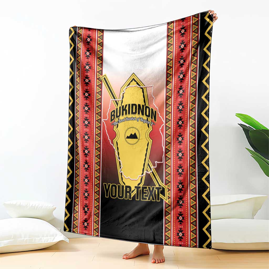 Personalised Bukidnon Philippines Blanket The Food Basket of Region X