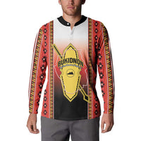 Personalised Bukidnon Philippines Button Sweatshirt The Food Basket of Region X