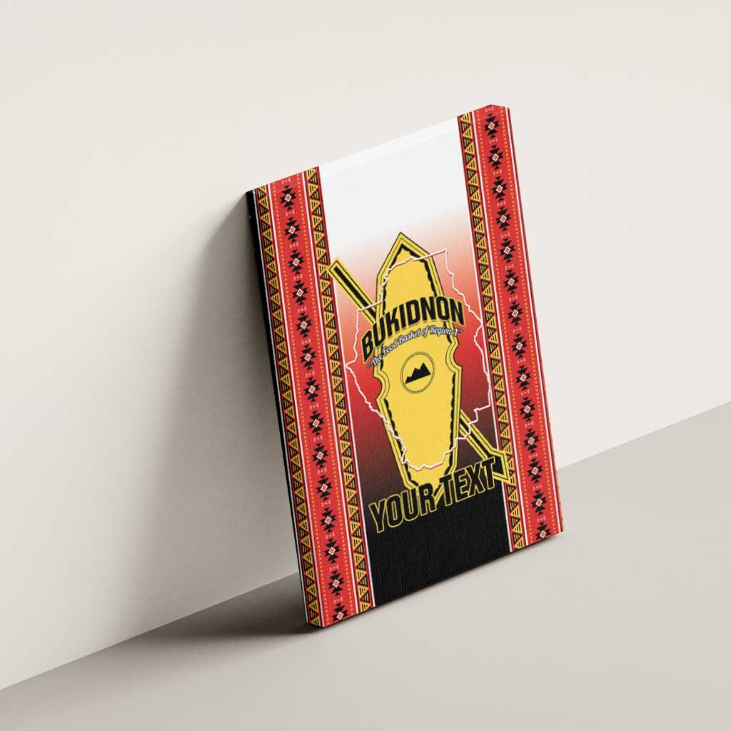 Personalised Bukidnon Philippines Canvas Wall Art The Food Basket of Region X