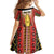 Personalised Bukidnon Philippines Family Matching Off The Shoulder Long Sleeve Dress and Hawaiian Shirt The Food Basket of Region X