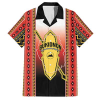 Personalised Bukidnon Philippines Family Matching Tank Maxi Dress and Hawaiian Shirt The Food Basket of Region X