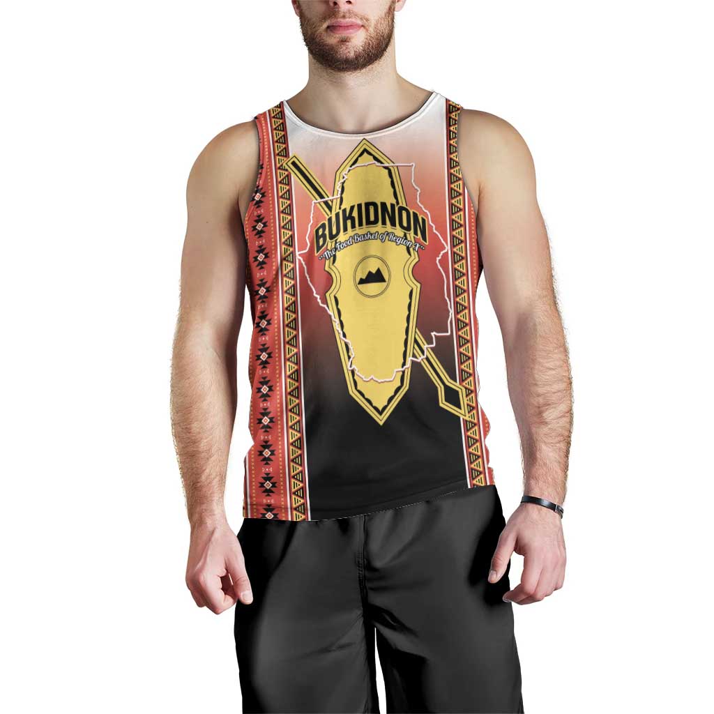 Personalised Bukidnon Philippines Men Tank Top The Food Basket of Region X