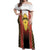 Personalised Bukidnon Philippines Off Shoulder Maxi Dress The Food Basket of Region X