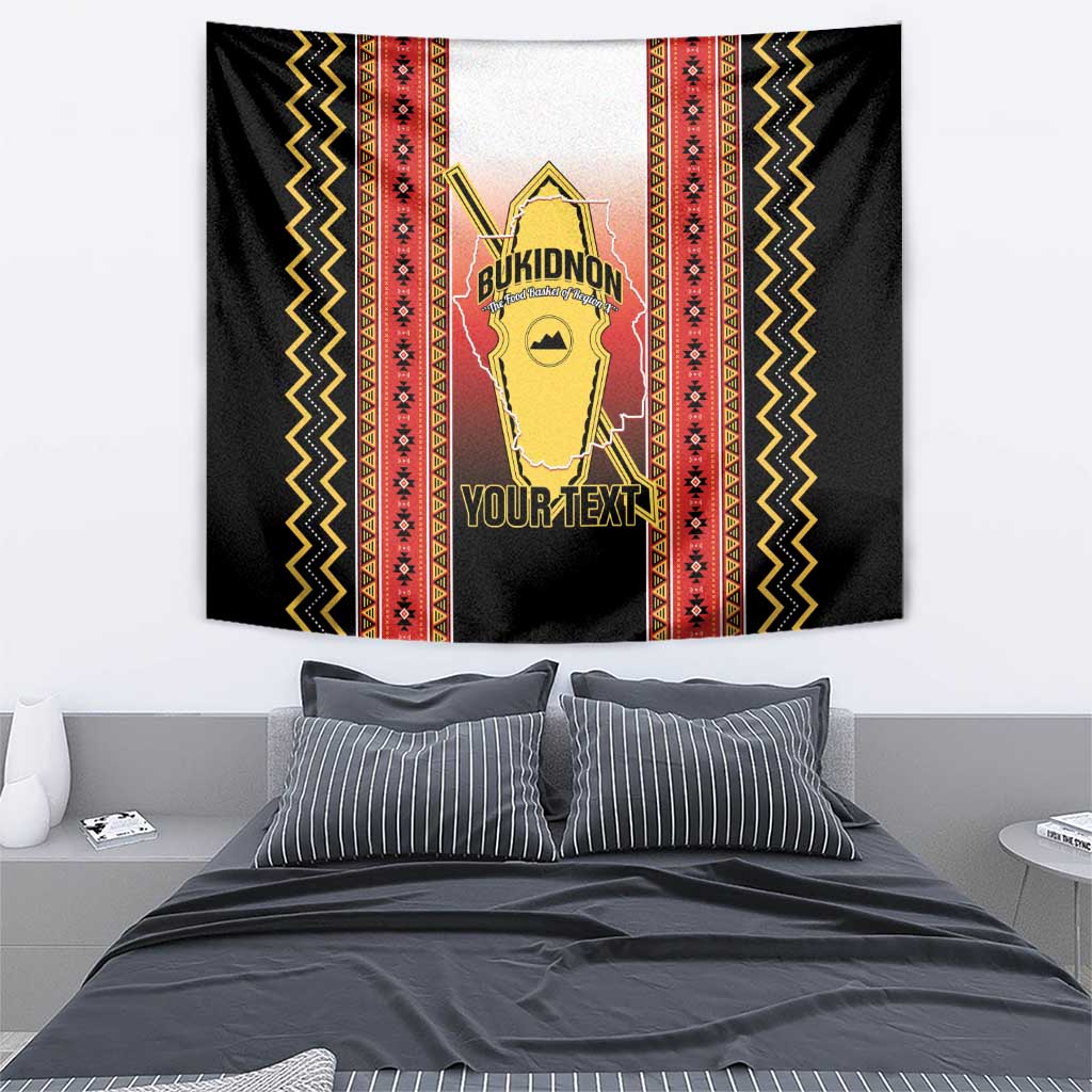 Personalised Bukidnon Philippines Tapestry The Food Basket of Region X