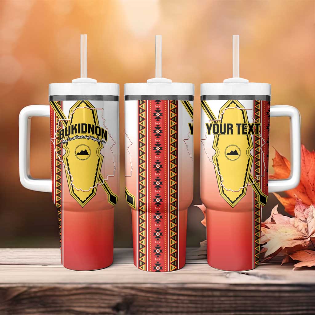 Personalised Bukidnon Philippines Tumbler With Handle The Food Basket of Region X