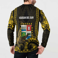 Agusan del Sur Philippines Button Sweatshirt Habagatang Agusan Lolong