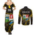 Agusan del Sur Philippines Couples Matching Summer Maxi Dress and Long Sleeve Button Shirt Habagatang Agusan Lolong