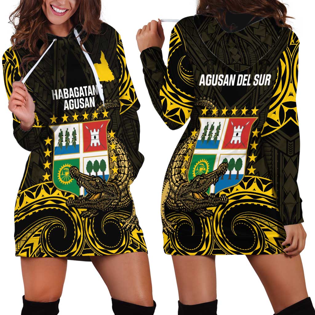 Agusan del Sur Philippines Hoodie Dress Habagatang Agusan Lolong