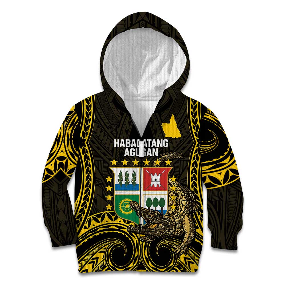 Agusan del Sur Philippines Kid Hoodie Habagatang Agusan Lolong