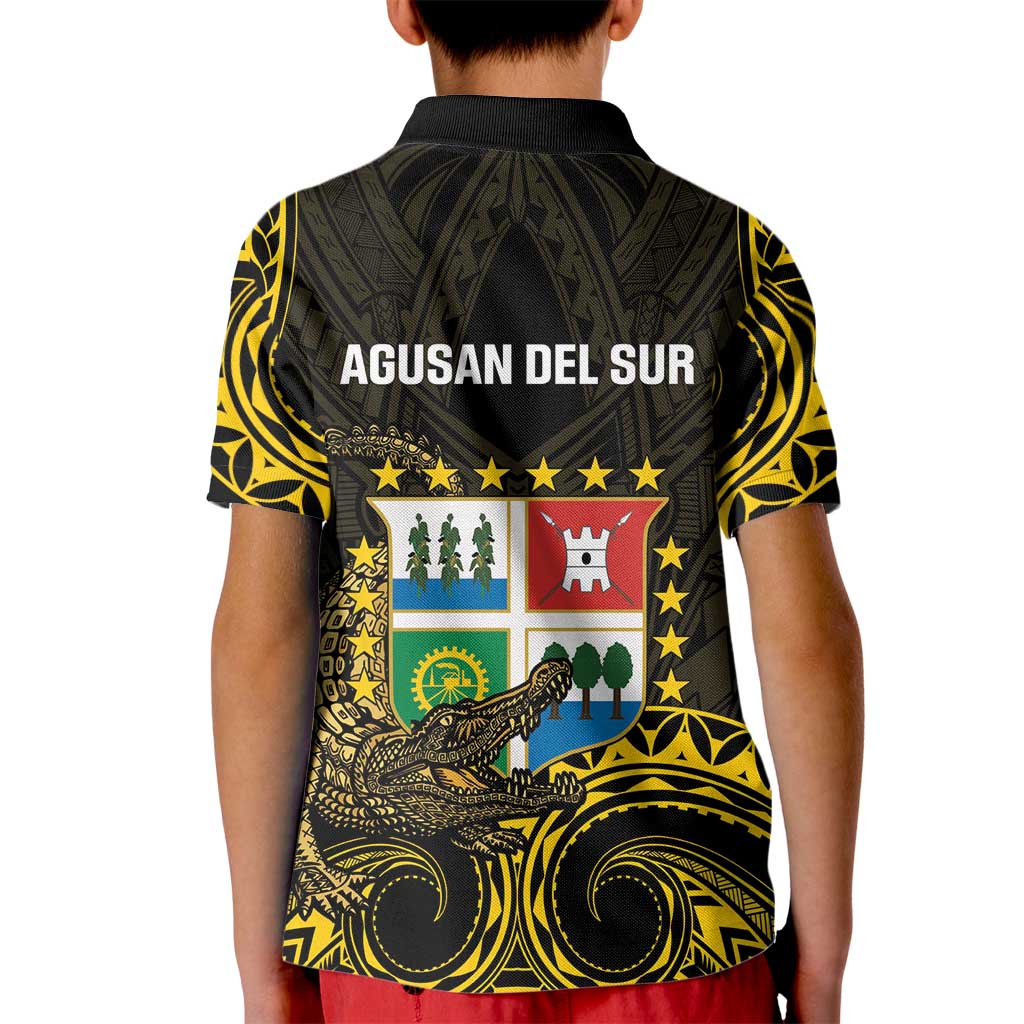 Agusan del Sur Philippines Kid Polo Shirt Habagatang Agusan Lolong
