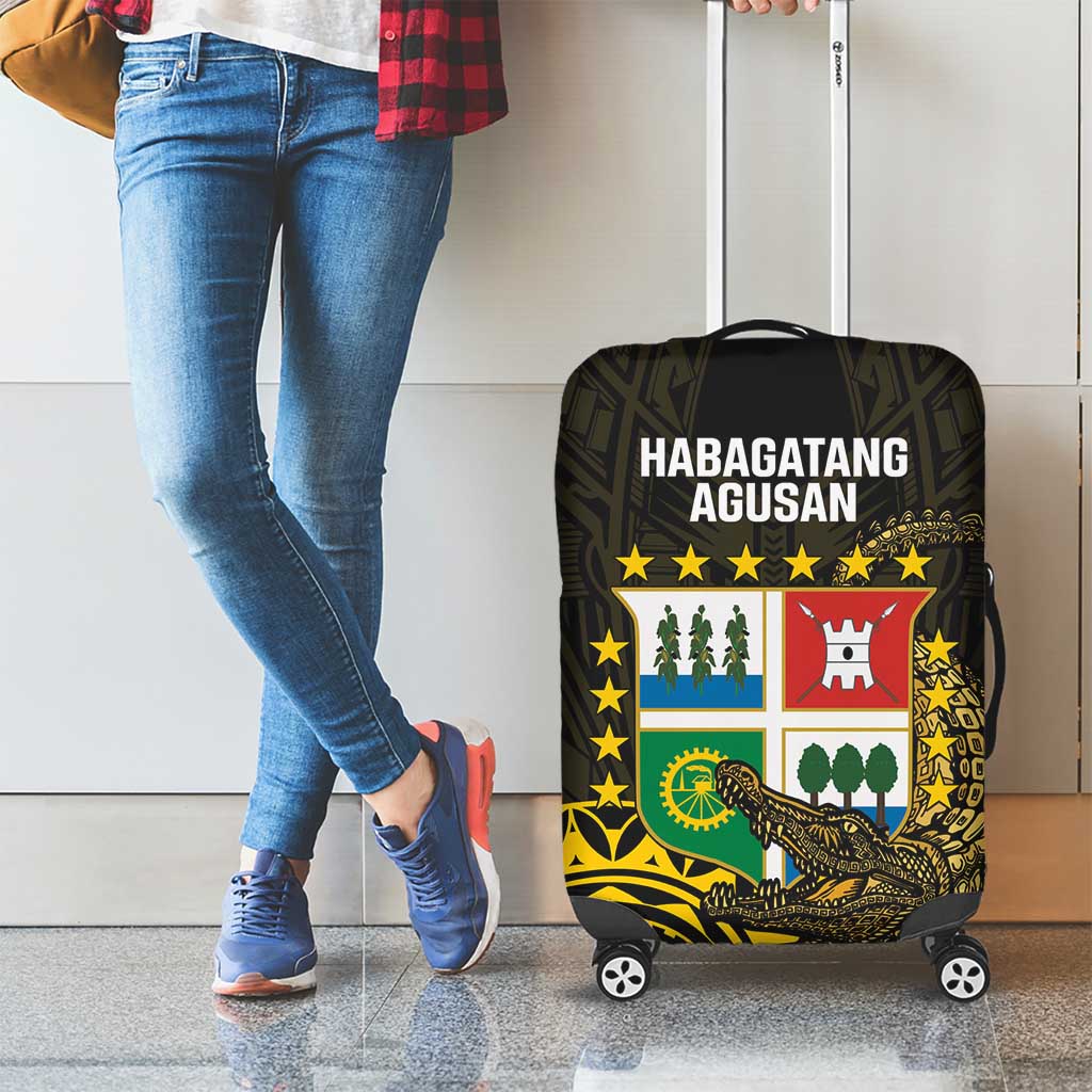 Agusan del Sur Philippines Luggage Cover Habagatang Agusan Lolong