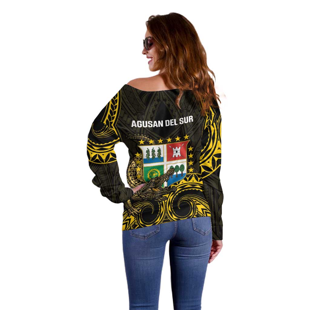 Agusan del Sur Philippines Off Shoulder Sweater Habagatang Agusan Lolong
