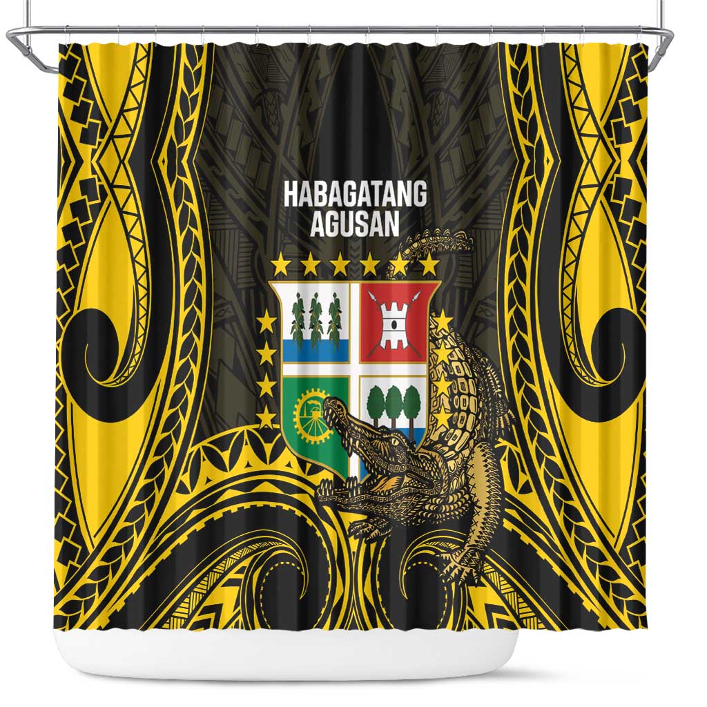 Agusan del Sur Philippines Shower Curtain Habagatang Agusan Lolong