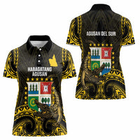 Agusan del Sur Philippines Women Polo Shirt Habagatang Agusan Lolong