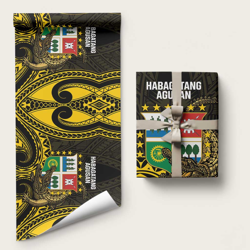 Agusan del Sur Philippines Wrapping Paper Habagatang Agusan Lolong - Polynesian Pride