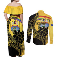 Quezon Province Couples Matching Off Shoulder Maxi Dress and Long Sleeve Button Shirt Cocolandia Philippines Turtle