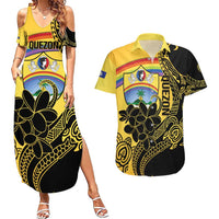 Quezon Province Couples Matching Summer Maxi Dress and Hawaiian Shirt Cocolandia Philippines Turtle