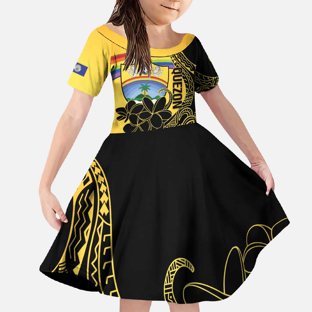 Quezon Province Family Matching Long Sleeve Bodycon Dress and Hawaiian Shirt Cocolandia Philippines Turtle