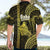 Polynesian Pride Hawaiian Islands Hawaiian Shirt Oahu Map Yellow Kanaka With Kakau LT14 - Polynesian Pride